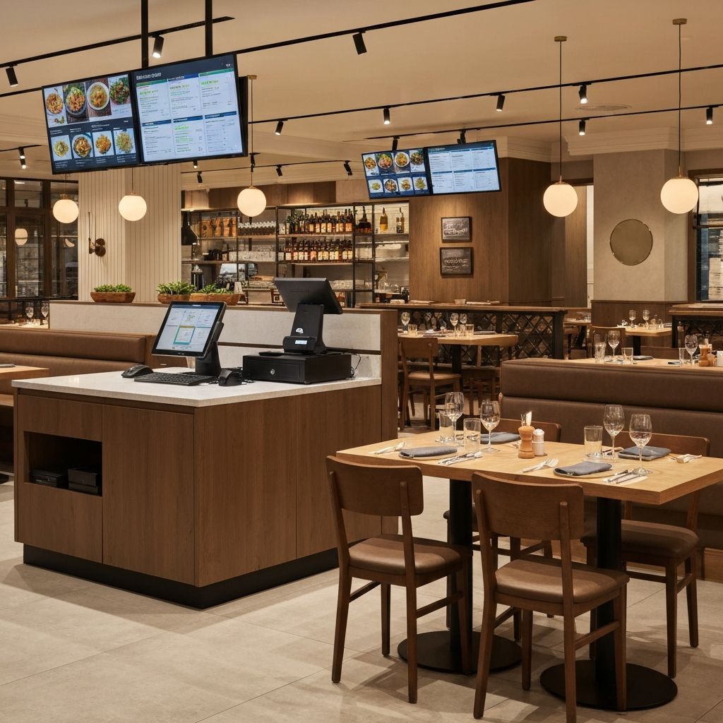 Moderne Restaurant-Management Technologie und IT-Lösungen